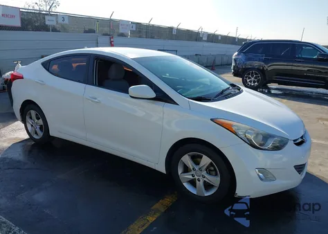 2013 Hyundai Elantra Gls from USA, damaged, VIN 5NPDH4AE2DH447899
